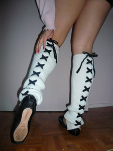 Lace Up Leg Warmers