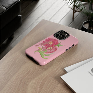 Lisbon Girls Phone Case in Pink