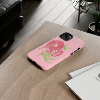 Lisbon Girls Phone Case in Pink