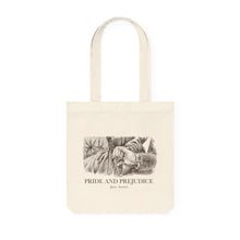 Load image into Gallery viewer, Pride and Prejudice Hand Scene Tote Bag
