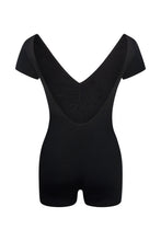 Load image into Gallery viewer, Backless Black Swan Bodysuit
