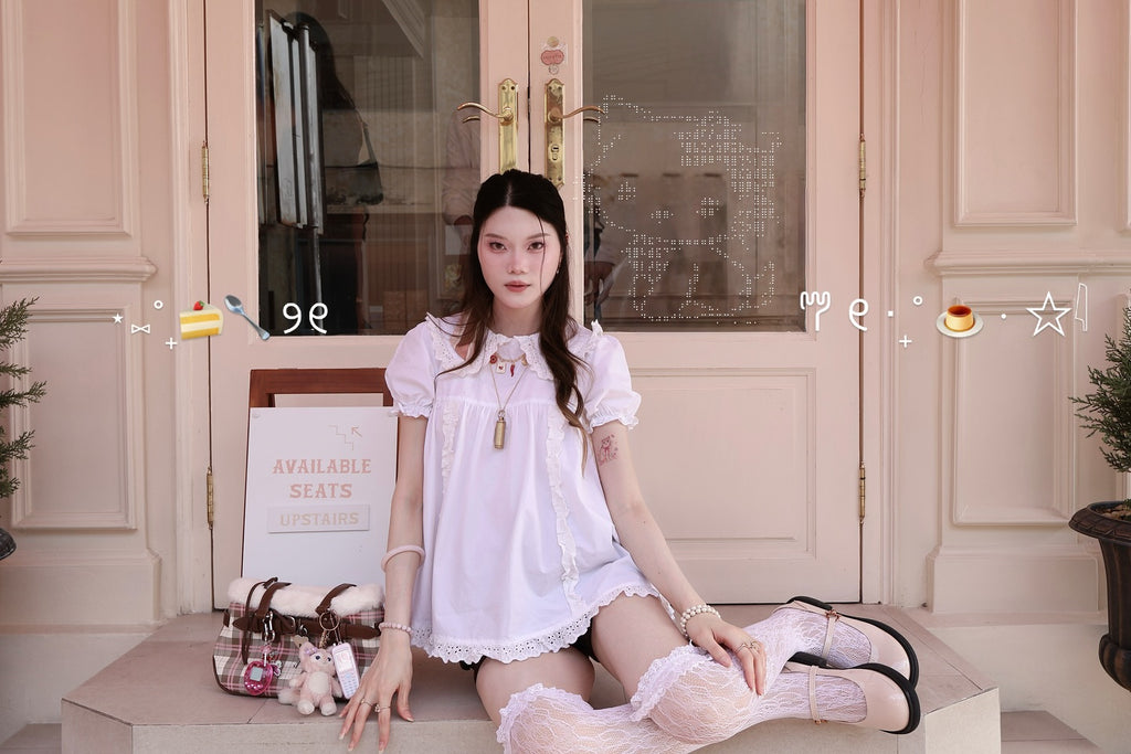 White Brigitte Set