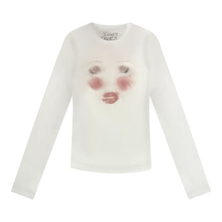 Make Up Wipe Long Sleeve Tee