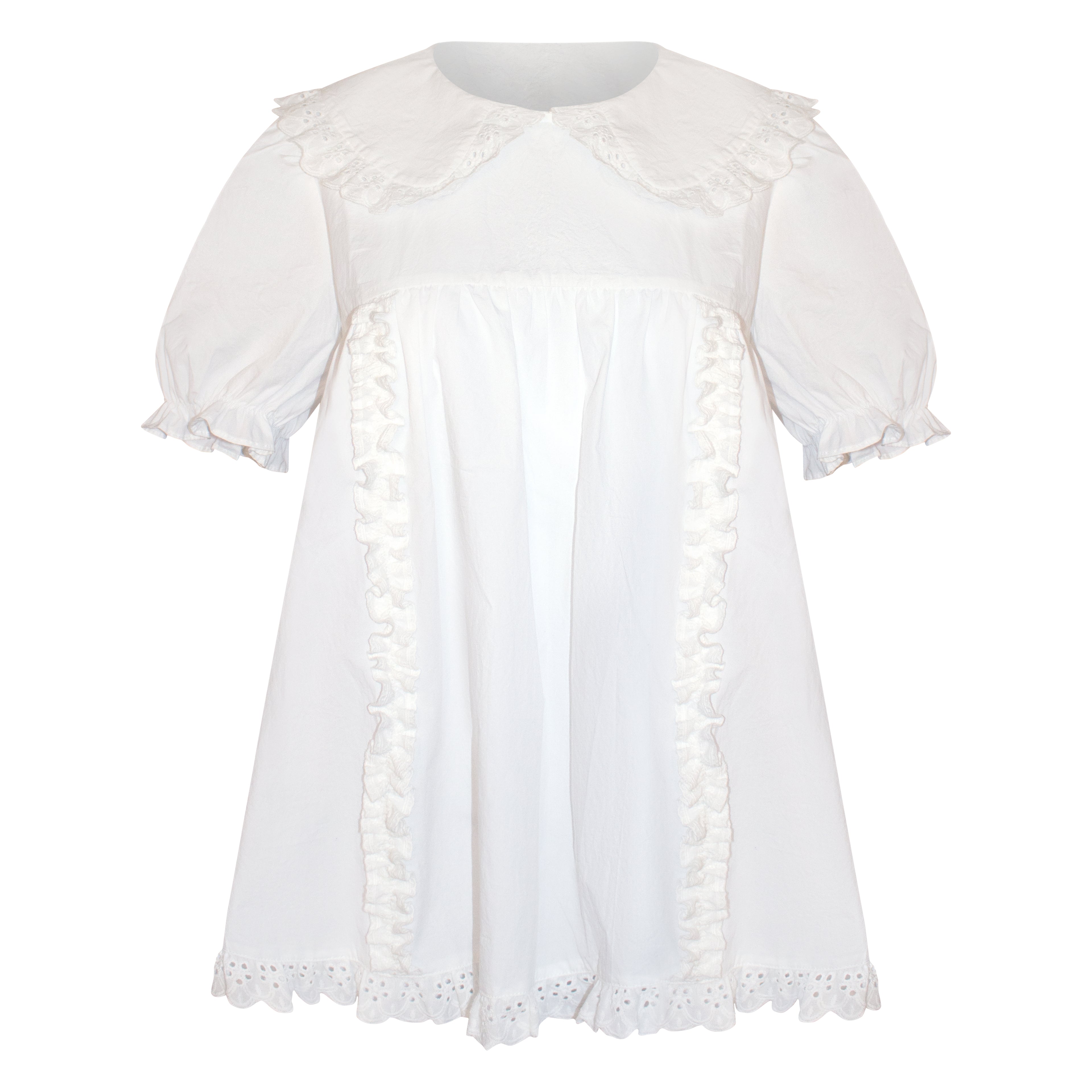 White Brigitte Dress