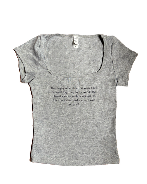 Eternal Sunshine Square Neck Tee